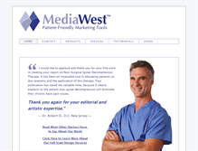 Tablet Screenshot of mediawestpublications.com